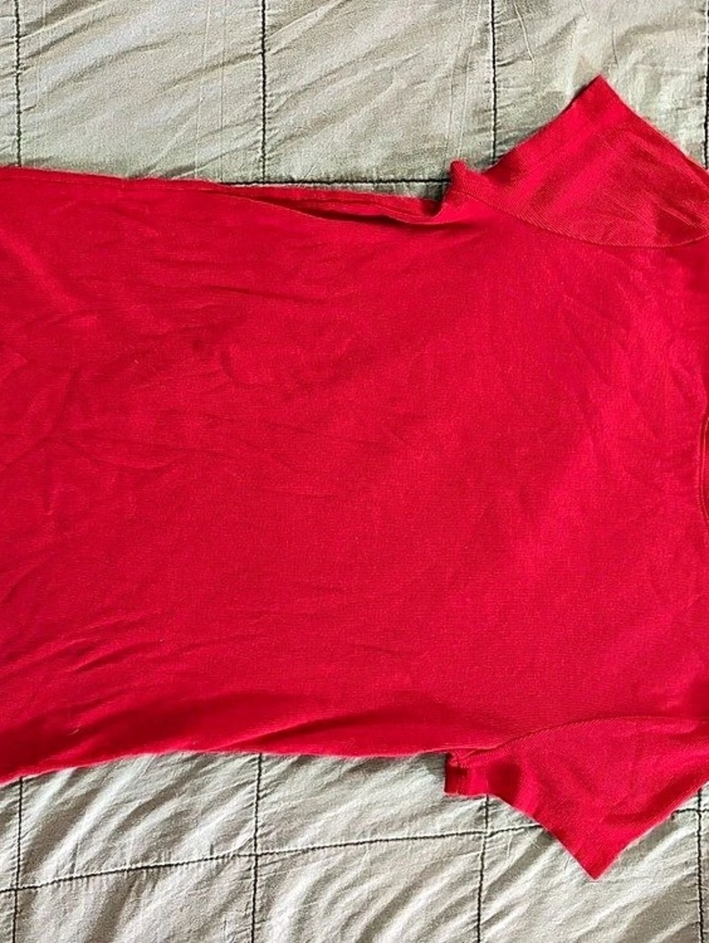 A new day Red Short Sleeve Top Size Medium